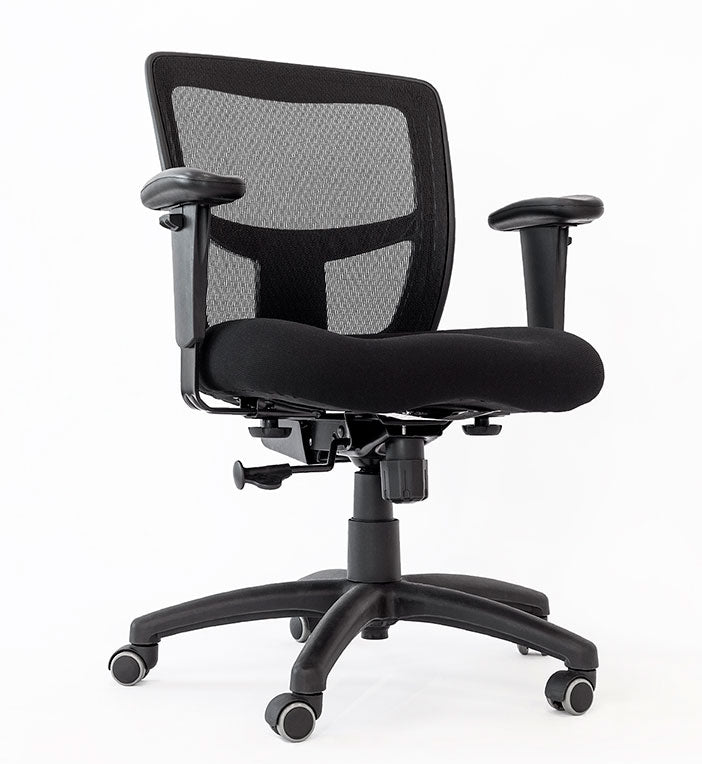 Home Office Bundle - Adjustable Height Desk & Adj Chair